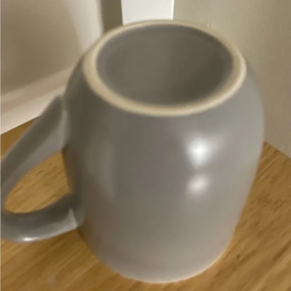 Used Gray Ceramic Mug - Picture 2 of 3